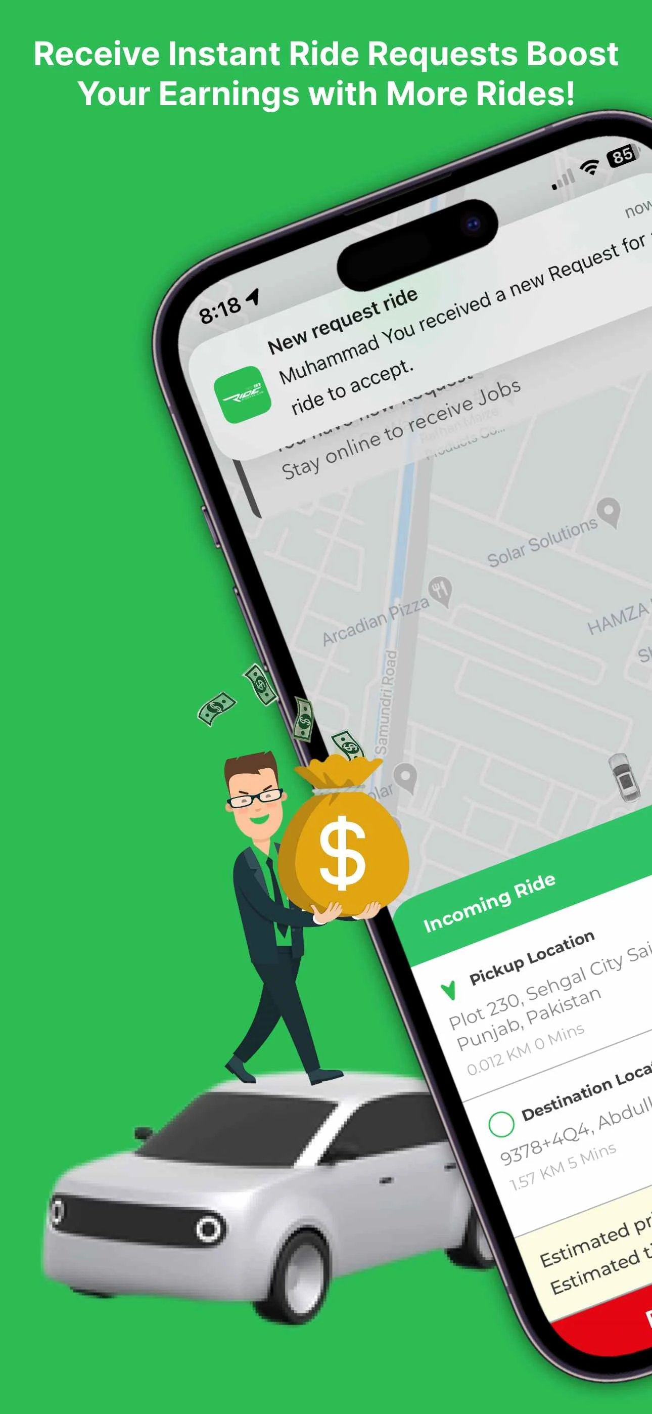 PakRide Screenshot 1